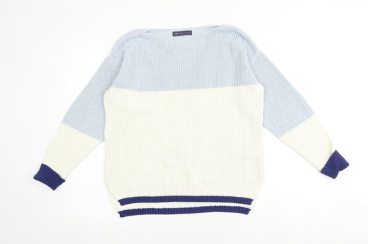 Womens UK Size M Marks and Spencer Multicoloured Pullover Jumper