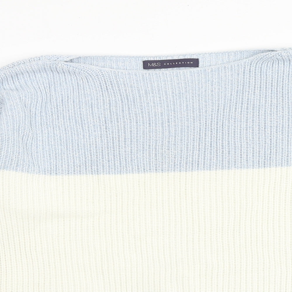 Womens UK Size M Marks and Spencer Multicoloured Pullover Jumper