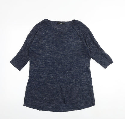 Womens UK Size 8 Marks and Spencer Blue Pullover Jumper