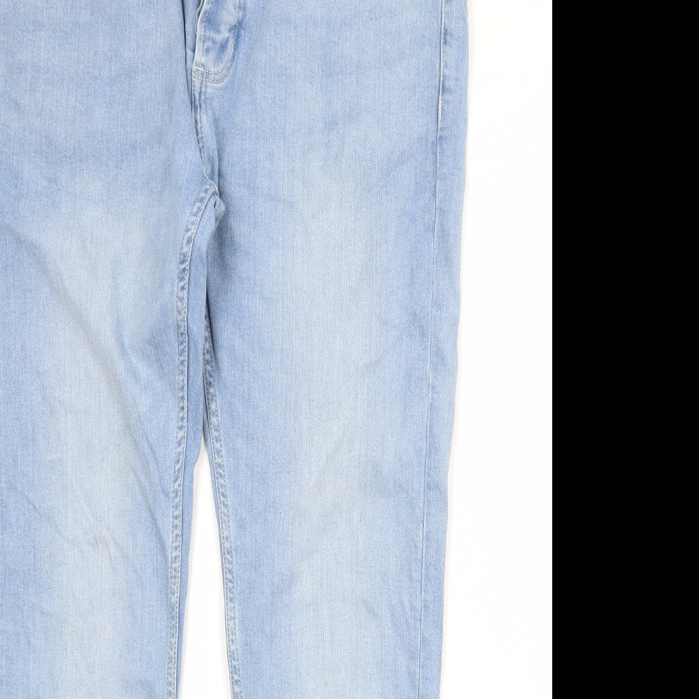 Mens UK Size 36 in Topman Regular Fit Skinny Blue Jeans