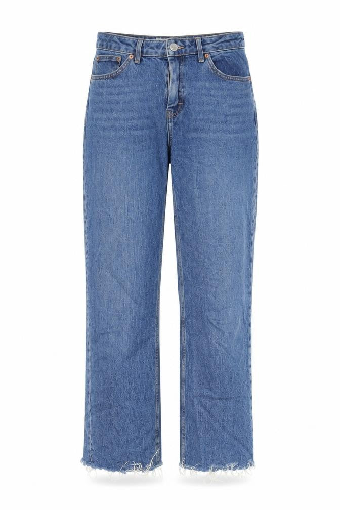 Womens UK Size 30 in Topshop Regular Fit Straight Blue Jeans