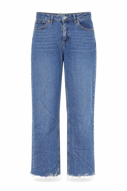 Womens UK Size 30 in Topshop Regular Fit Straight Blue Jeans