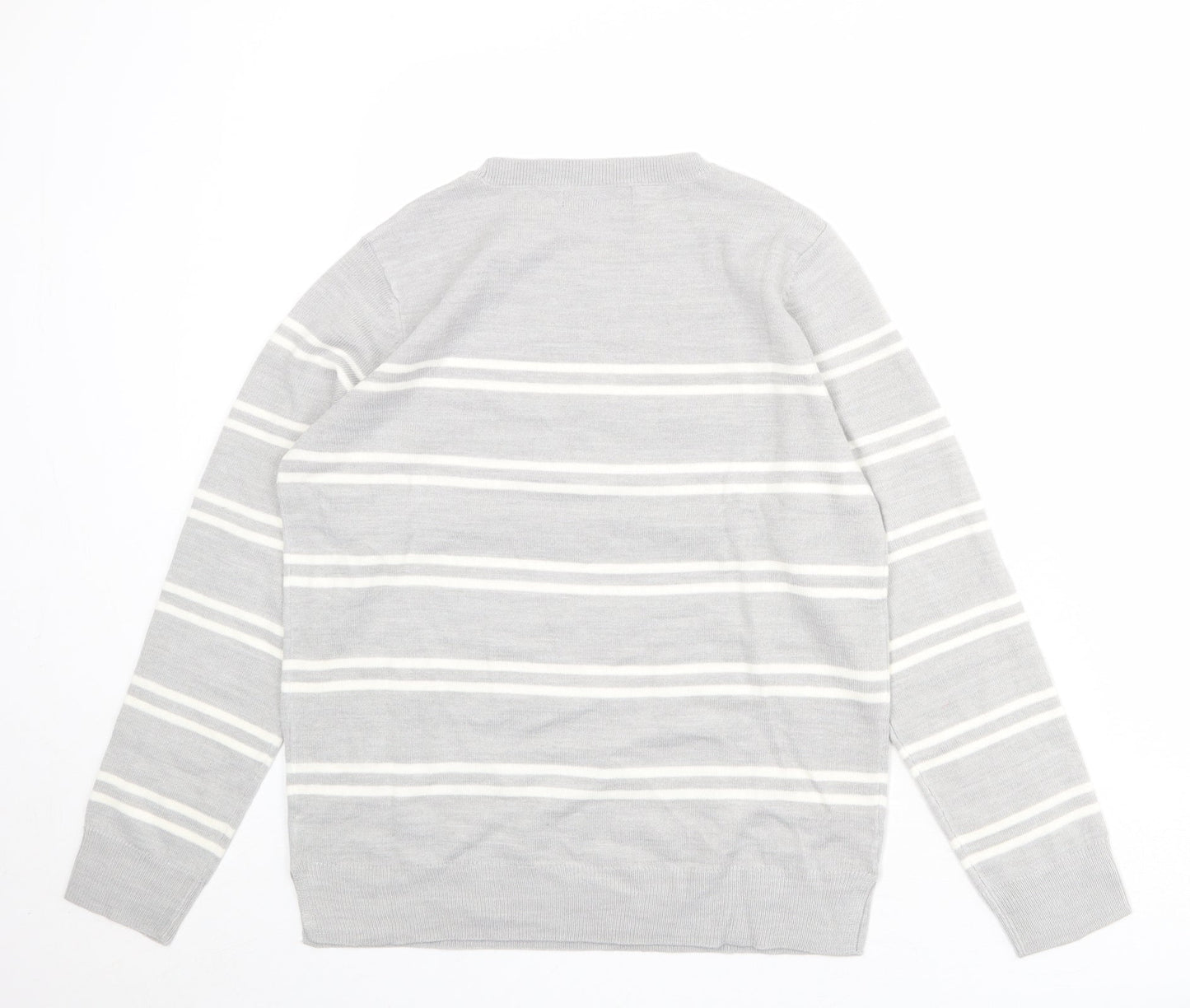 Womens UK Size 12 Marks and Spencer Grey Pullover Jumper