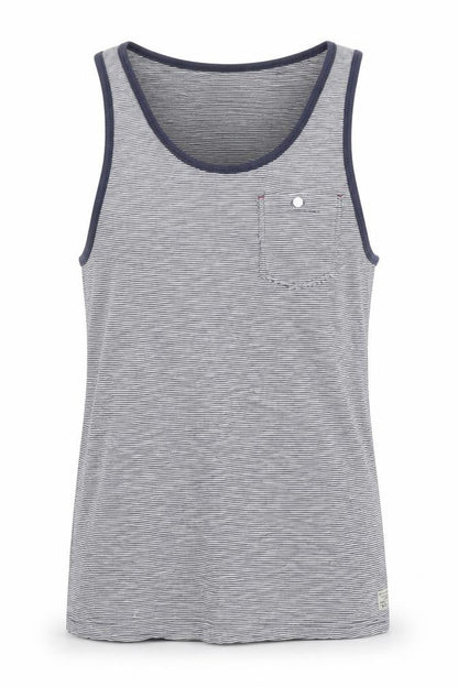 Womens UK Size S NEXT Blue Basic Tank