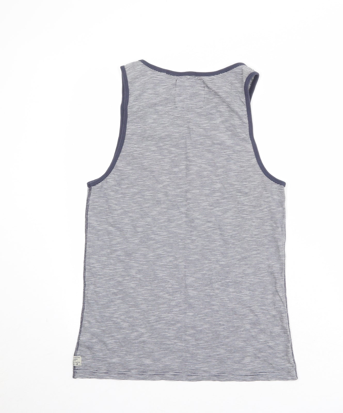 Womens UK Size S NEXT Blue Basic Tank
