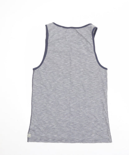 Womens UK Size S NEXT Blue Basic Tank