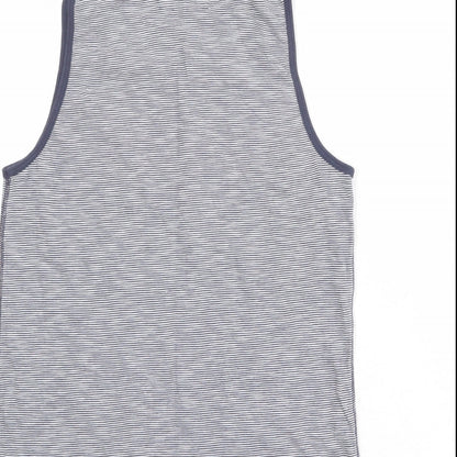 Womens UK Size S NEXT Blue Basic Tank