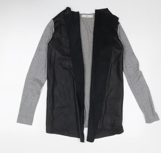 Womens UK Size M Zara Grey Cardigan Jumper