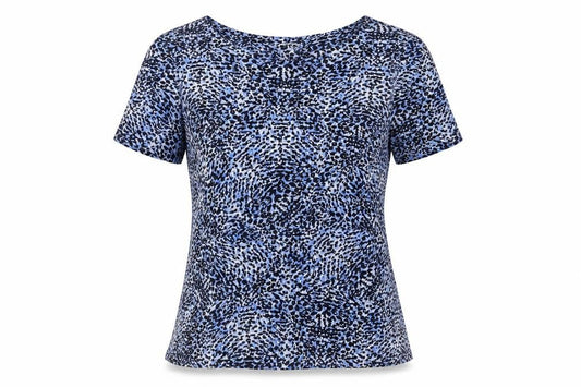 Womens UK Size L CC Blue Basic T-Shirt