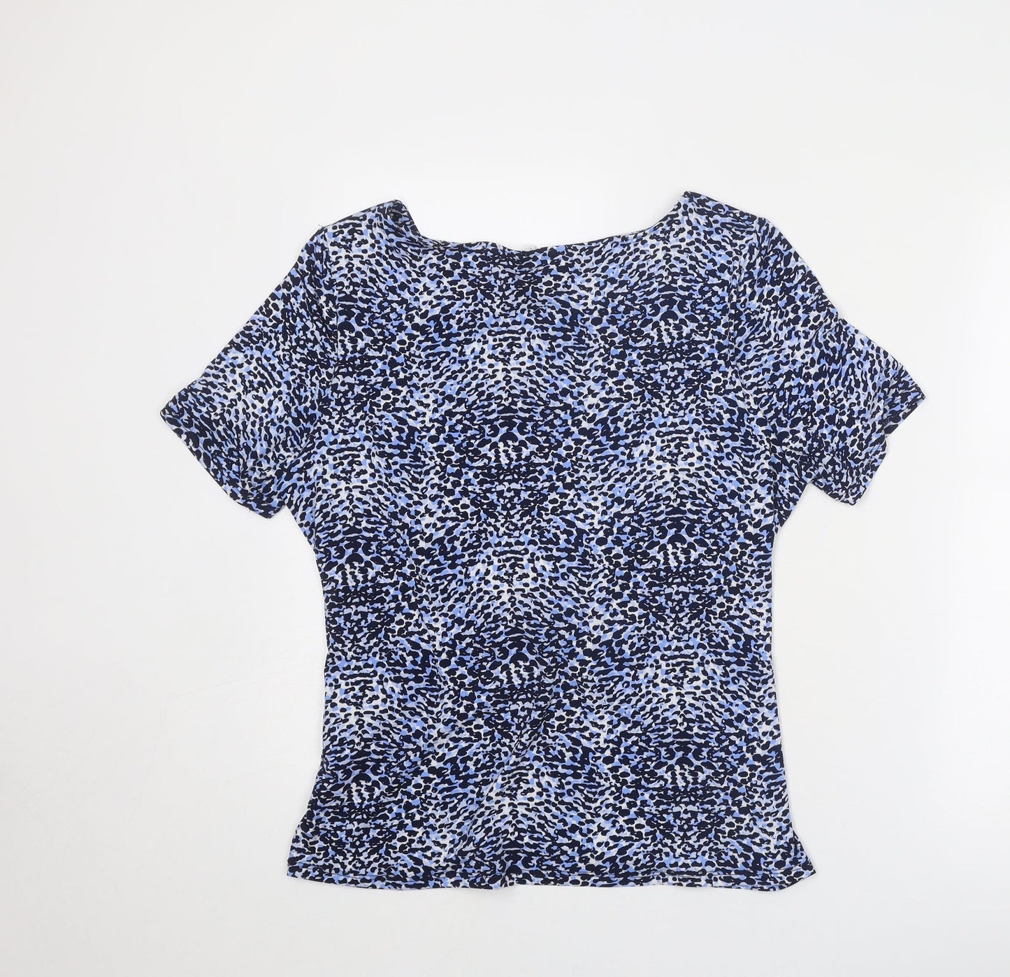 Womens UK Size L CC Blue Basic T-Shirt
