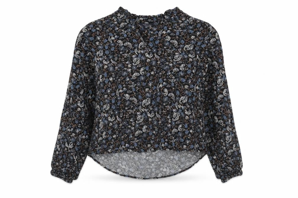 Womens UK Size 6 Marks and Spencer Multicoloured Basic Blouse