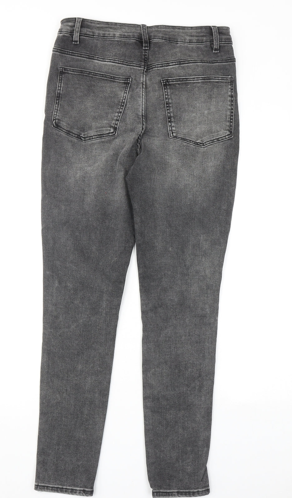 Womens UK Size 10 Marks and Spencer Regular Fit Skinny Grey Jeans