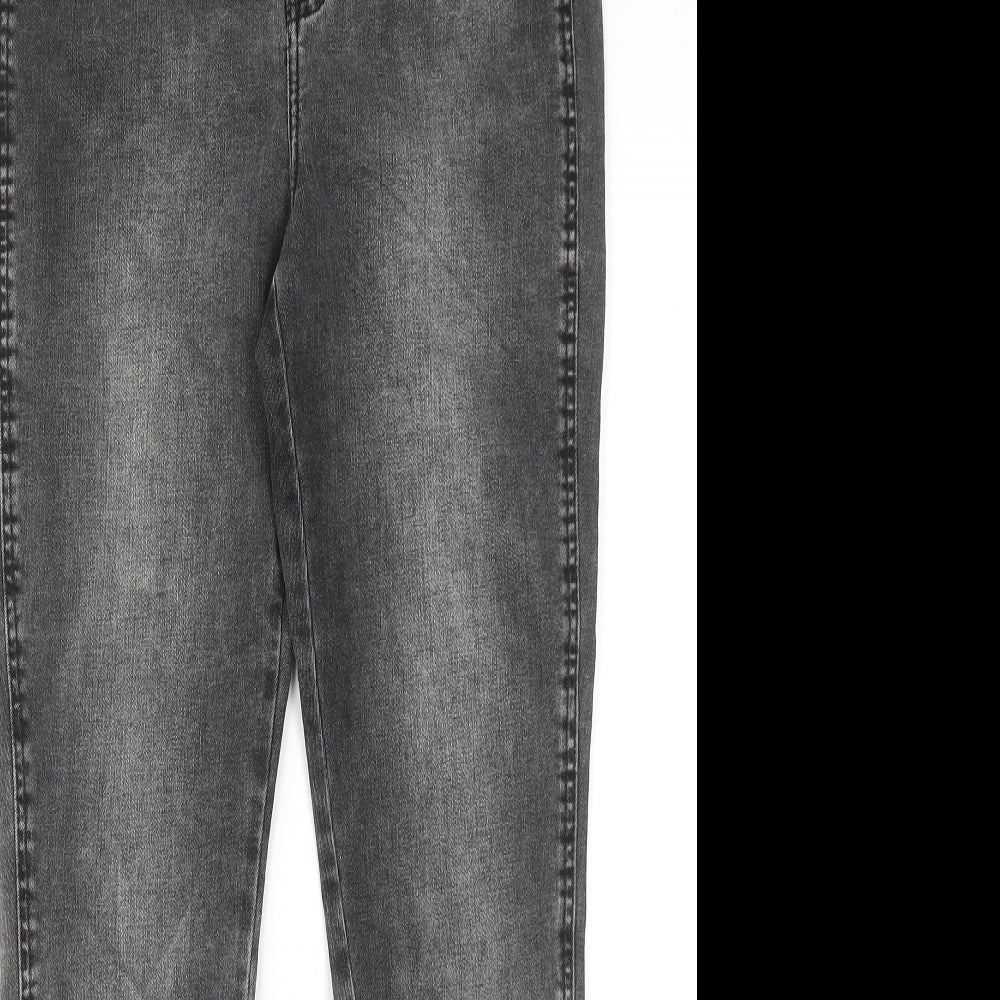 Womens UK Size 10 Marks and Spencer Regular Fit Skinny Grey Jeans