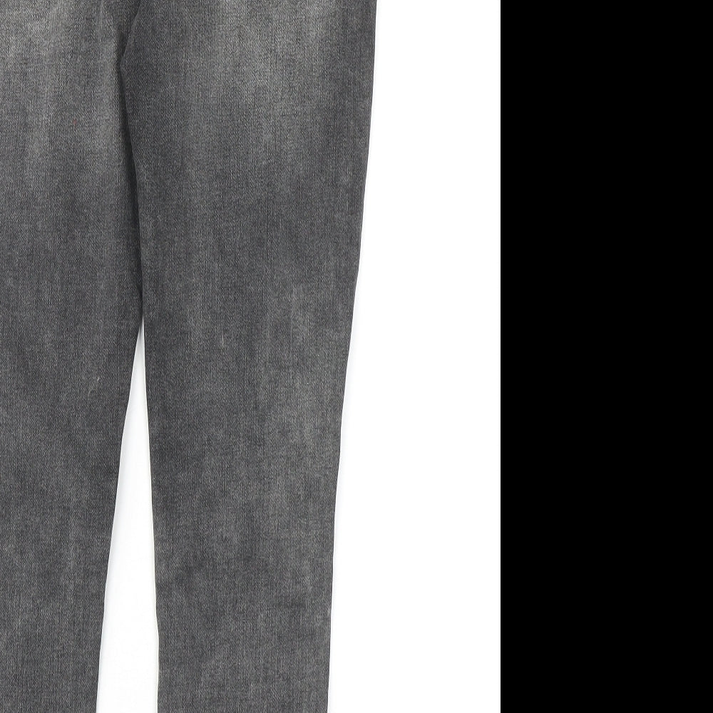 Womens UK Size 10 Marks and Spencer Regular Fit Skinny Grey Jeans
