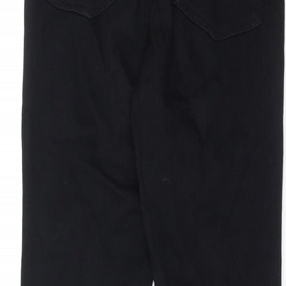 Led Womens Black Cotton Skinny Jeans Size 28 in Regular