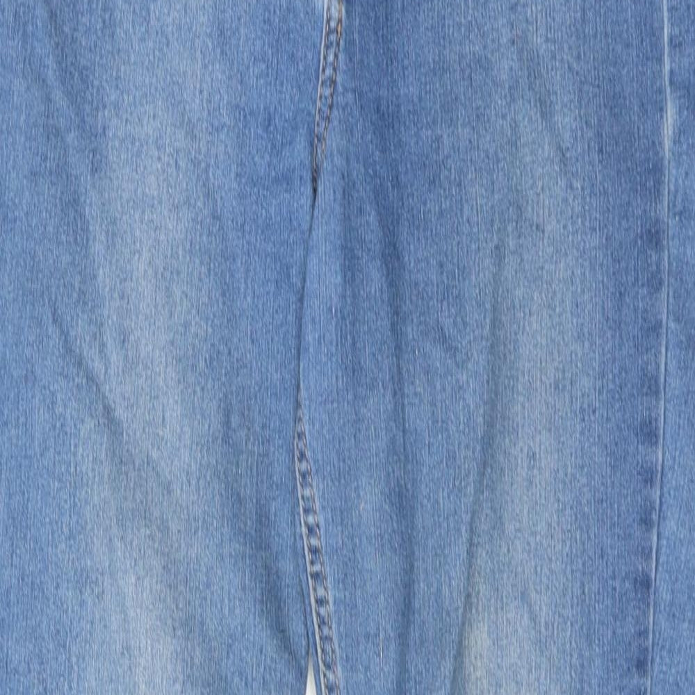 Womens UK Size 28 in H&M Regular Fit Skinny Blue Jeans