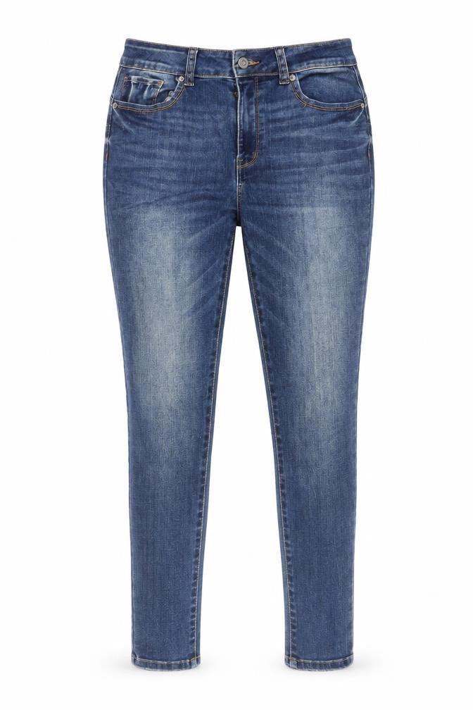 Womens UK Size 28 in WAX JEAN Regular Fit Skinny Blue Jeans