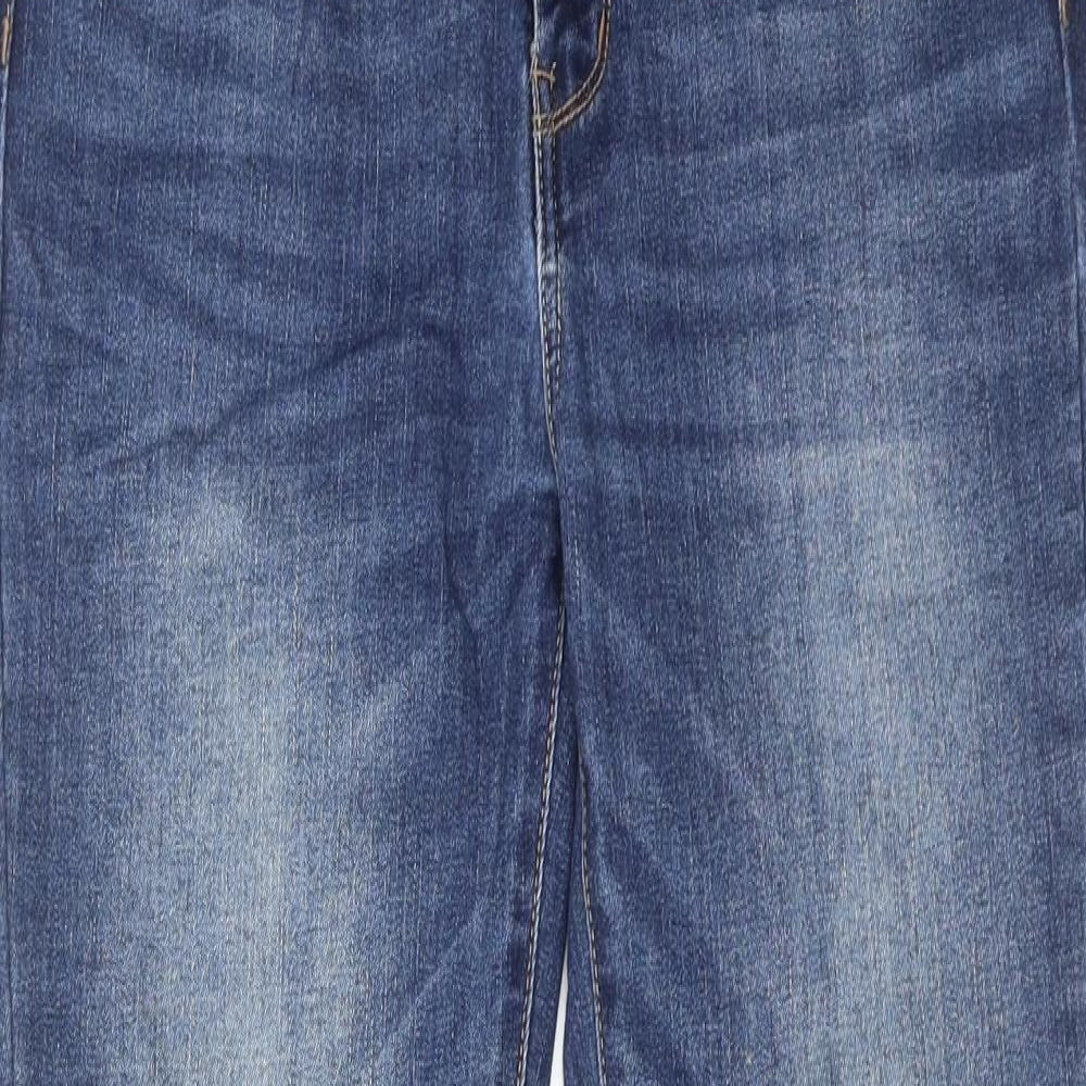 Womens UK Size 28 in WAX JEAN Regular Fit Skinny Blue Jeans