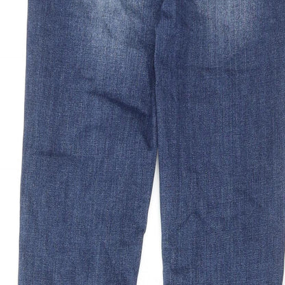 Womens UK Size 28 in WAX JEAN Regular Fit Skinny Blue Jeans