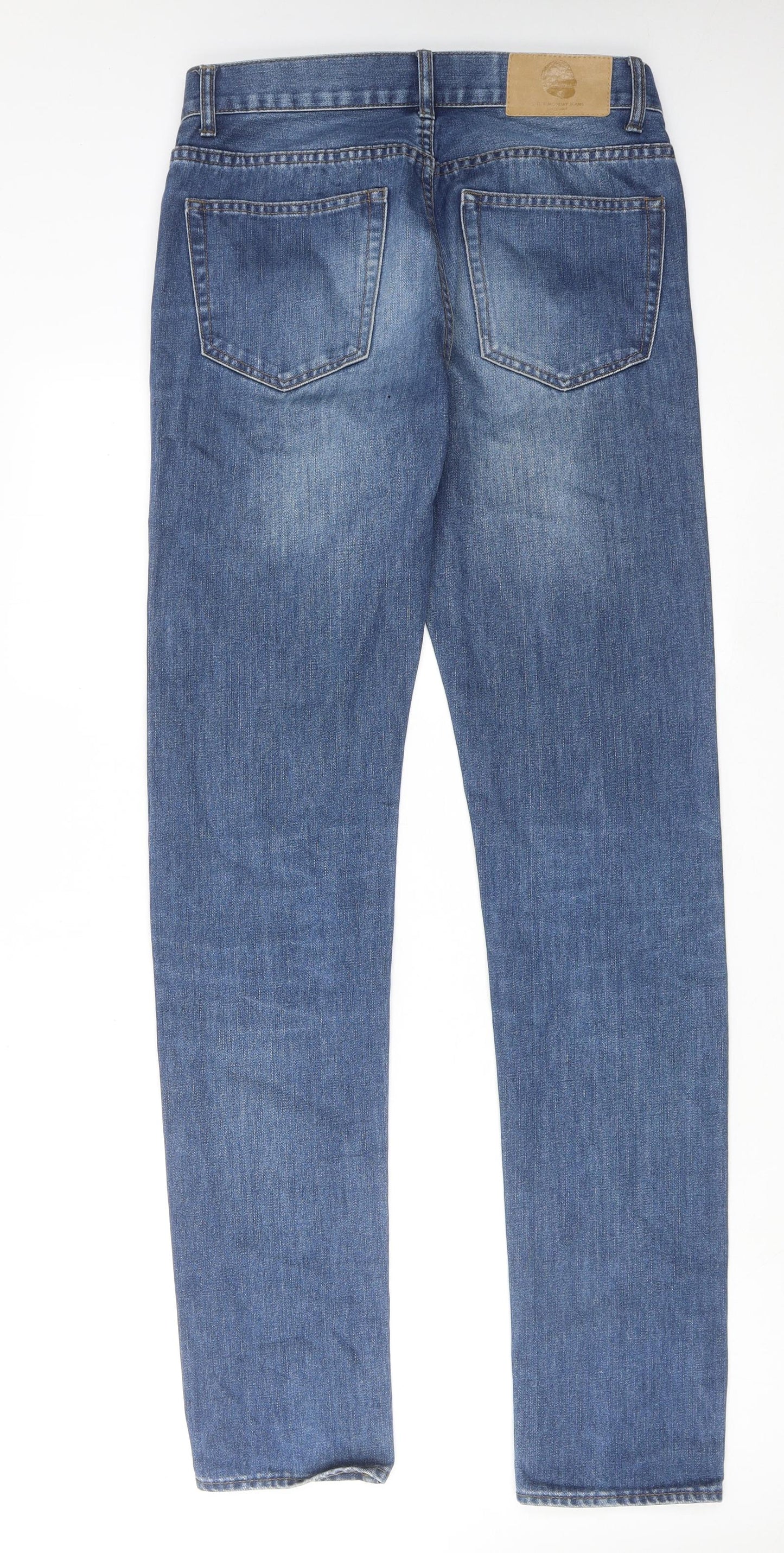 Mens UK Size 30 in Cheap Monday Regular Fit Skinny Blue Jeans