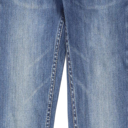 Mens UK Size 30 in Cheap Monday Regular Fit Skinny Blue Jeans