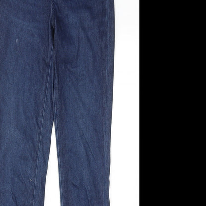Uniqlo Womens Blue Cotton Skinny Jeans Size 26 in Regular