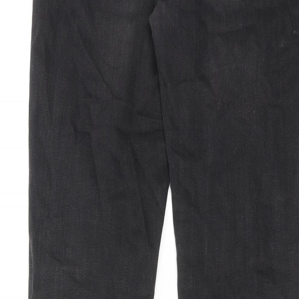 Second Female Womens Grey Cotton Skinny Jeans Size M Regular Zip