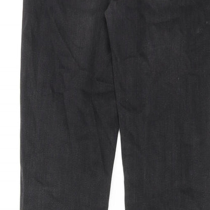 Second Female Womens Grey Cotton Skinny Jeans Size M Regular Zip