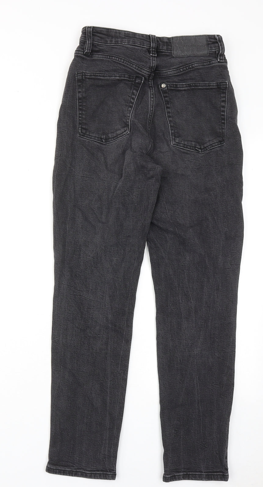Womens UK Size 8 H&M Regular Fit Skinny Grey Jeans