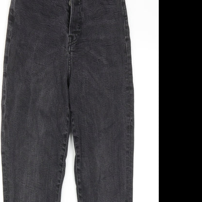 Womens UK Size 8 H&M Regular Fit Skinny Grey Jeans