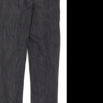 Womens UK Size 8 H&M Regular Fit Skinny Grey Jeans