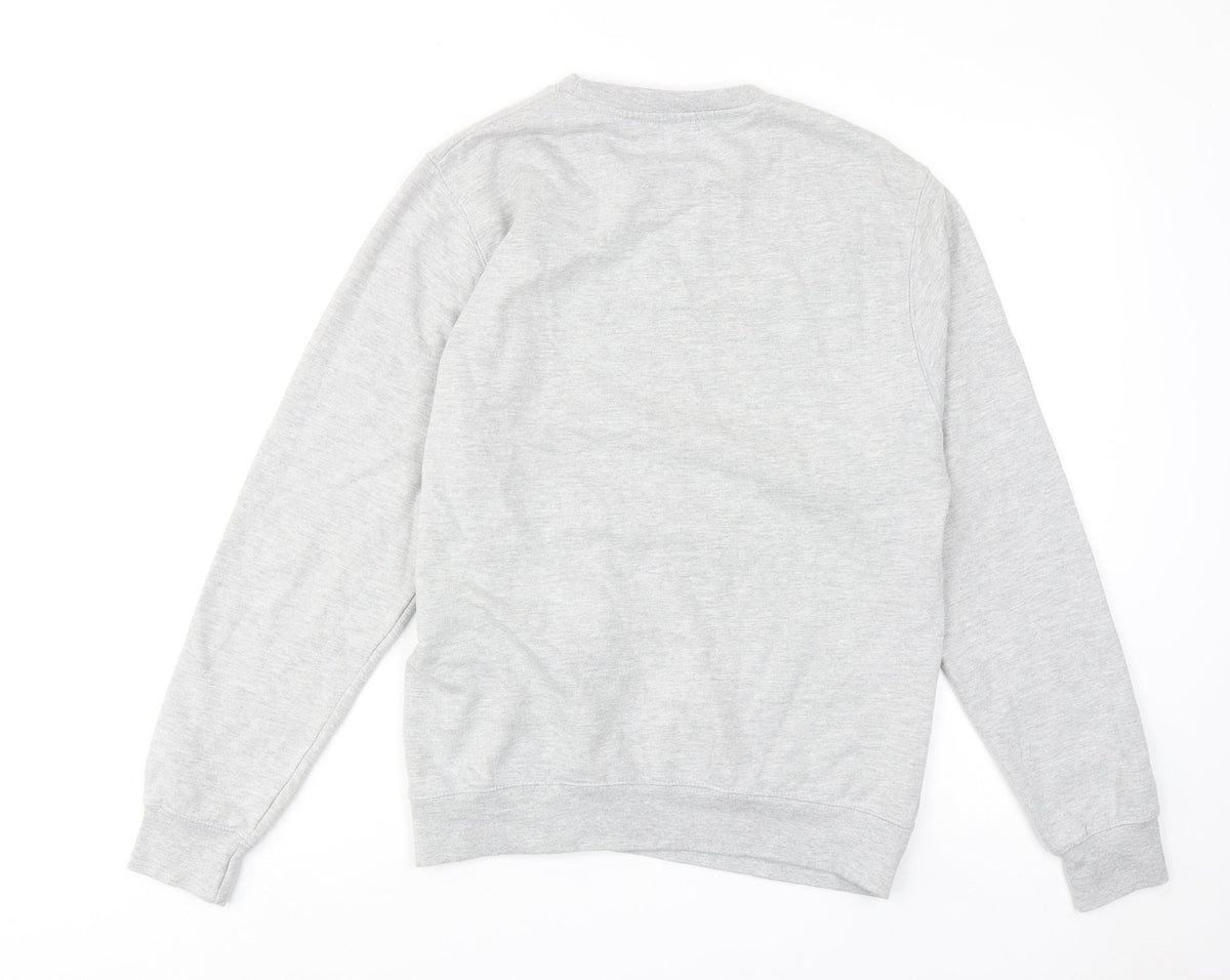 Save the People Womens Grey Cotton Pullover Sweatshirt Size S Pullover - Christmas