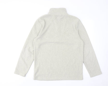 Lounge Mens Beige Polyester Pullover Sweatshirt Size S