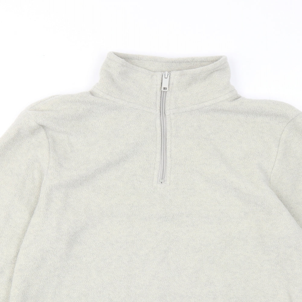 Lounge Mens Beige Polyester Pullover Sweatshirt Size S