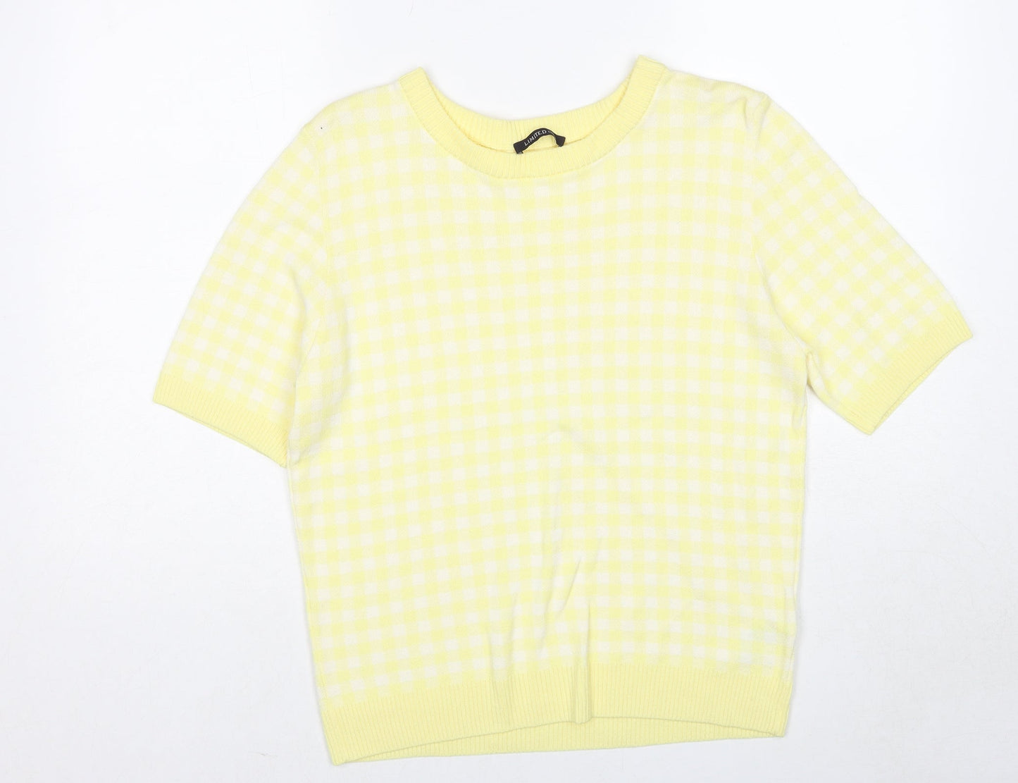 Womens UK Size 16 Marks and Spencer Yellow Pullover Jumper
