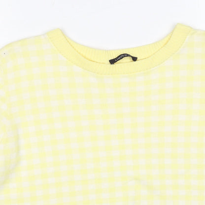 Womens UK Size 16 Marks and Spencer Yellow Pullover Jumper