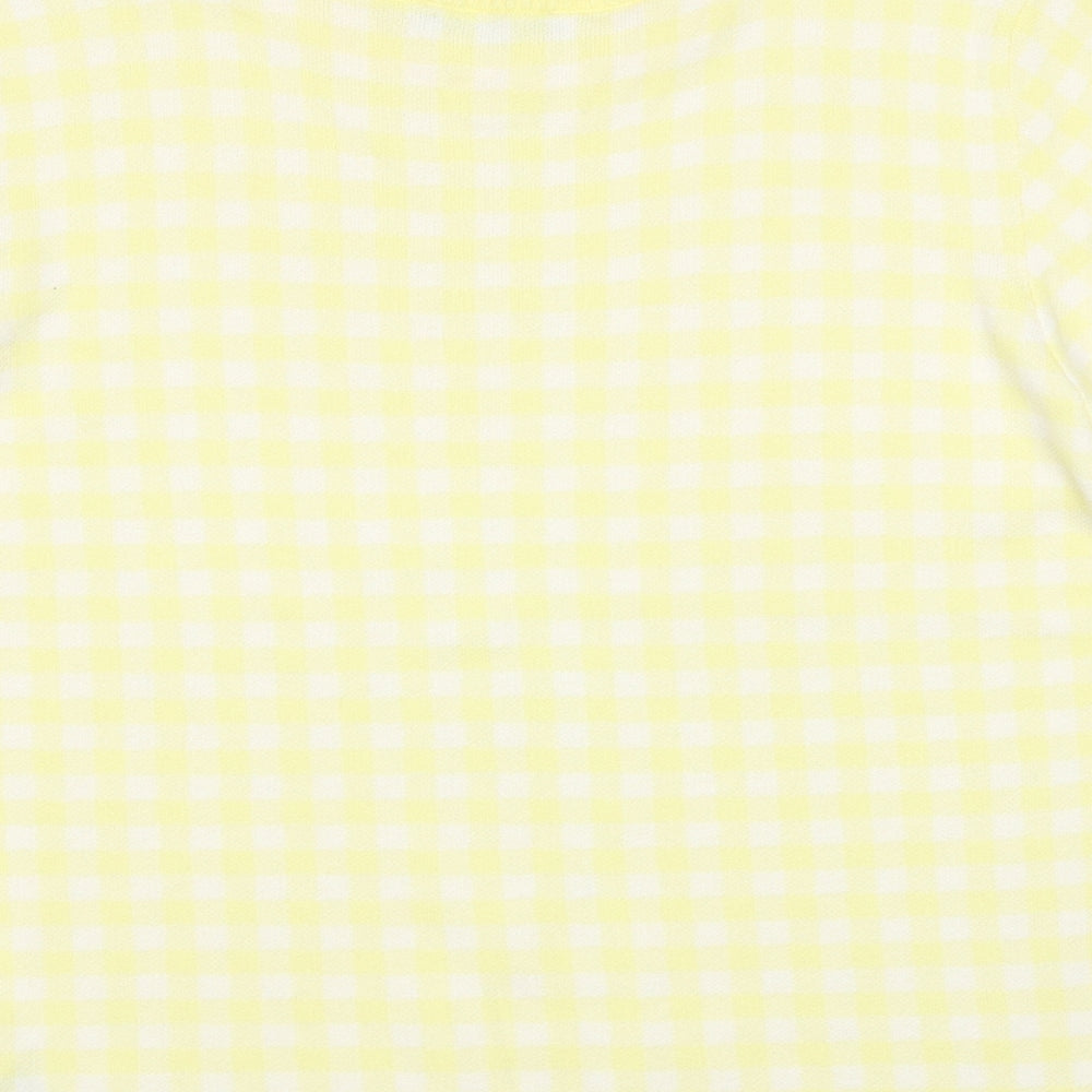 Womens UK Size 16 Marks and Spencer Yellow Pullover Jumper