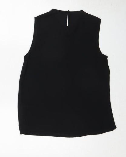 Womens UK Size 10 Warehouse Black Basic Tank