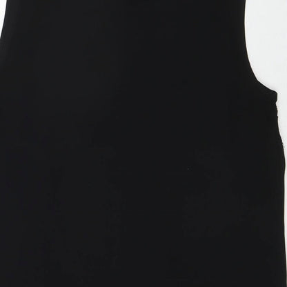 Womens UK Size 10 Warehouse Black Basic Tank