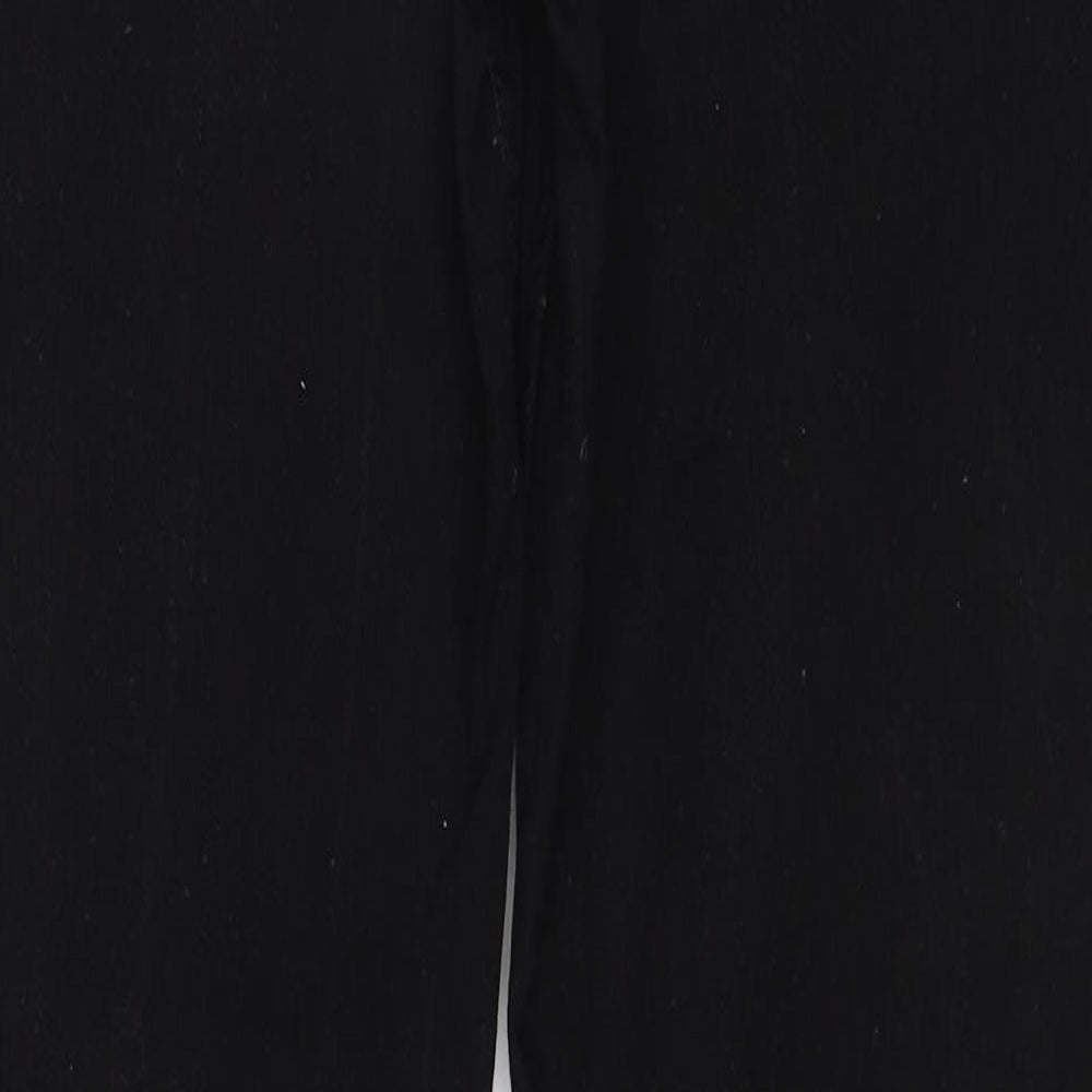 Burton Mens Black Cotton Straight Jeans Size 28 in Regular Zip