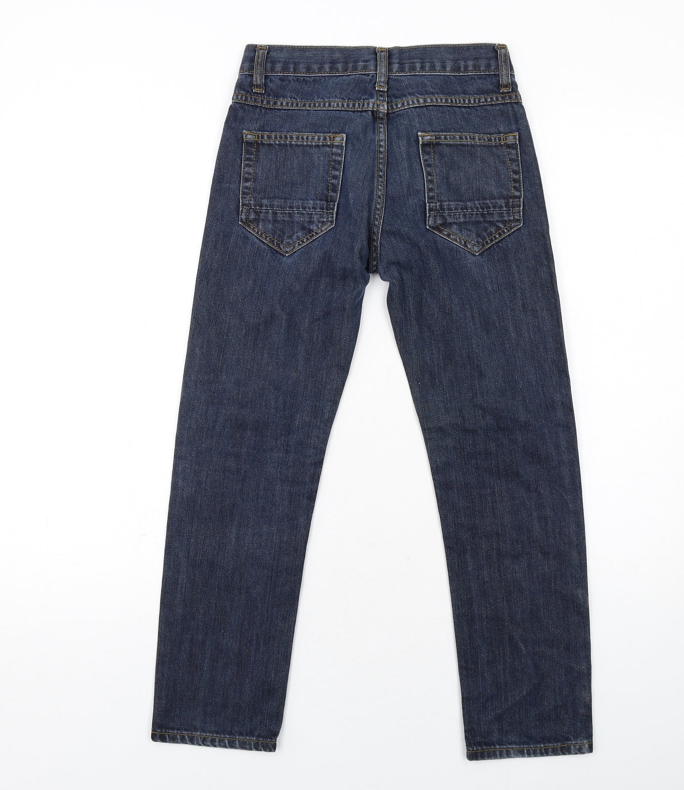 Backflips Boys Blue Cotton Skinny Jeans Size 10 Years Regular Zip
