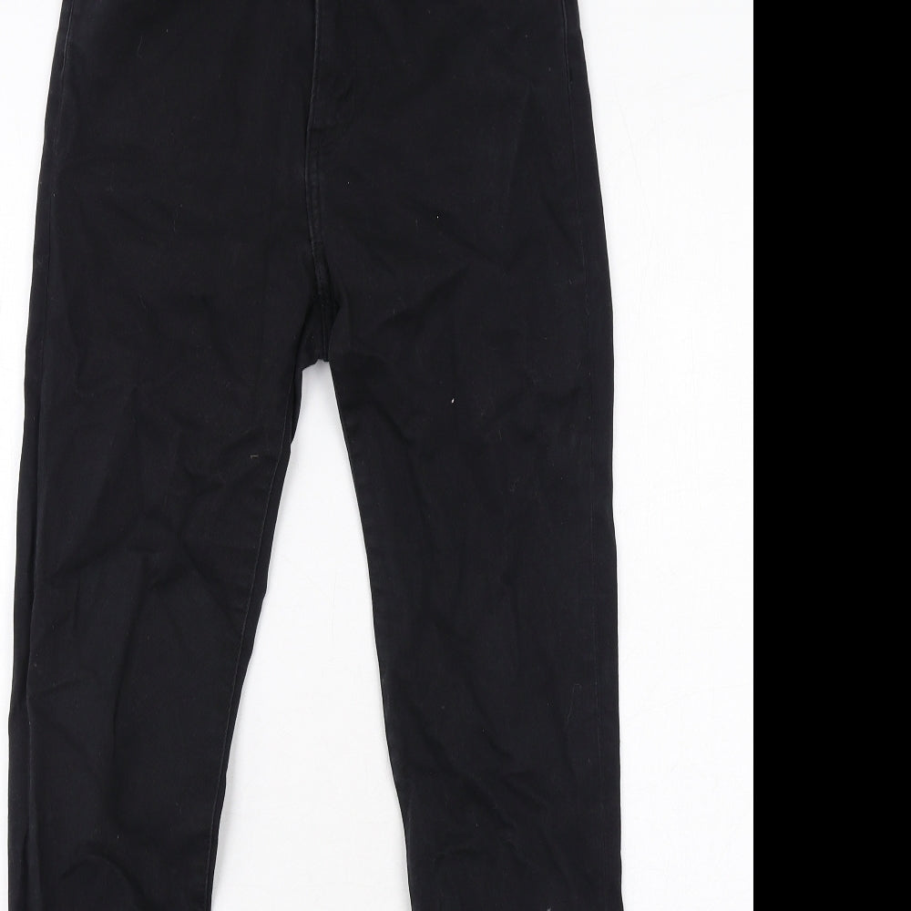 Womens UK Size 8 H&M Regular Fit Skinny Black Jeans