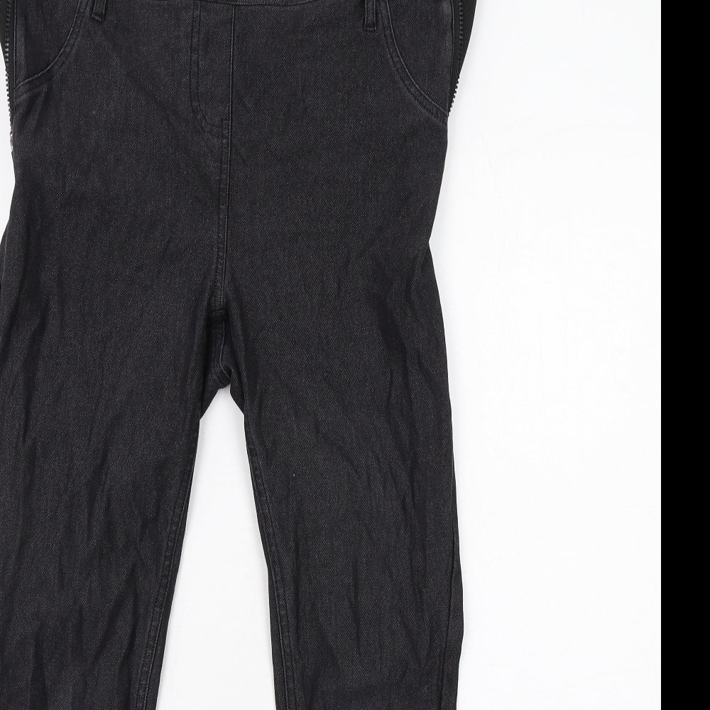 NEXT Womens Black Cotton Straight Jeans Size 10 Regular