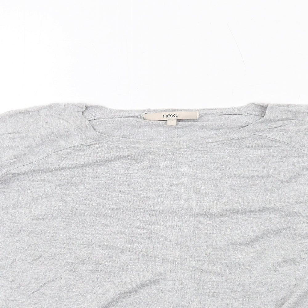Womens UK Size 12 NEXT Grey Pullover Jumper
