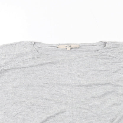Womens UK Size 12 NEXT Grey Pullover Jumper