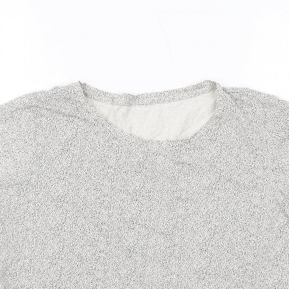 Womens UK Size S H&M White Basic T-Shirt