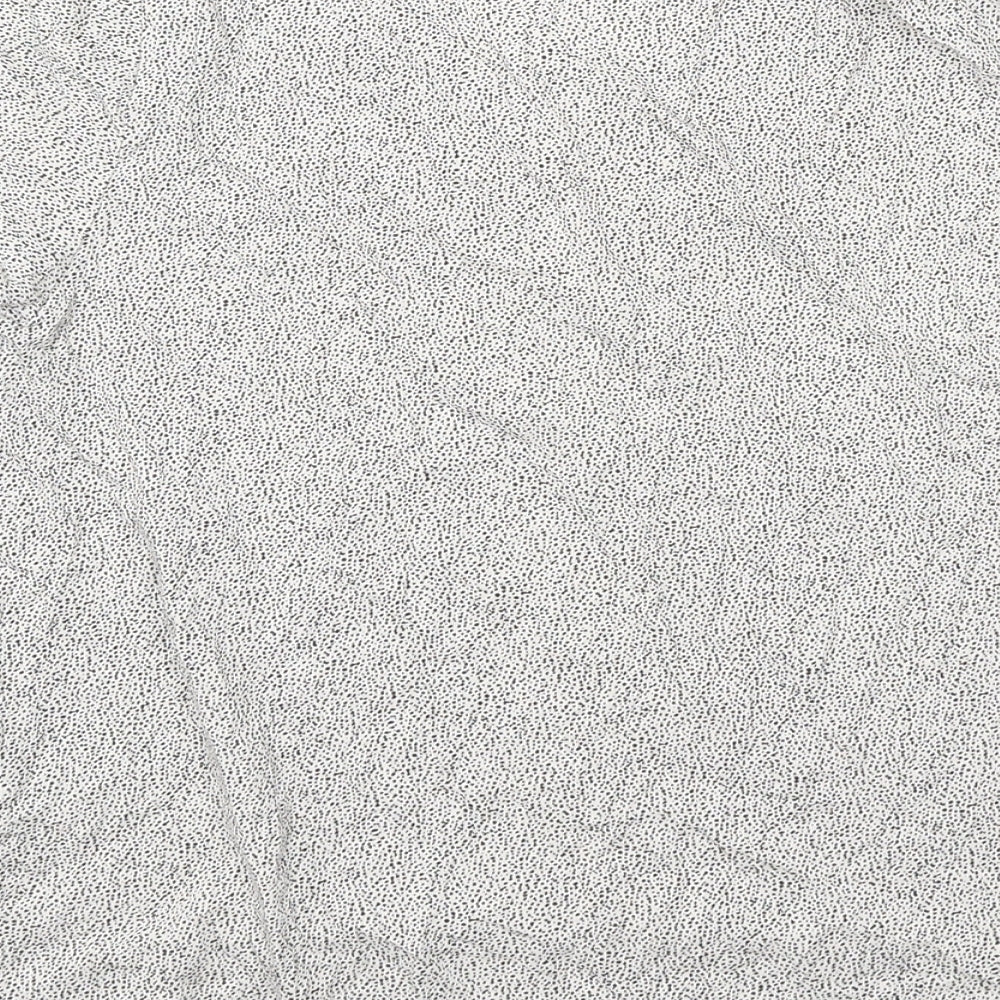 Womens UK Size S H&M White Basic T-Shirt