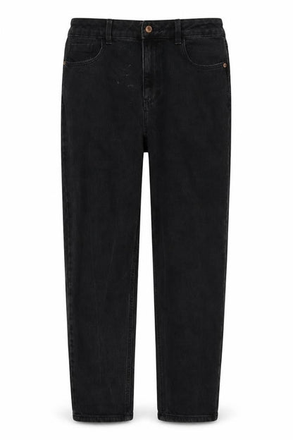 Womens UK Size 12 New Look Regular Fit Straight Grey Jeans