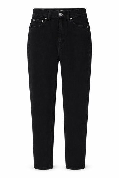 Womens UK Size 4 Pull&Bear Regular Fit Skinny Black Jeans