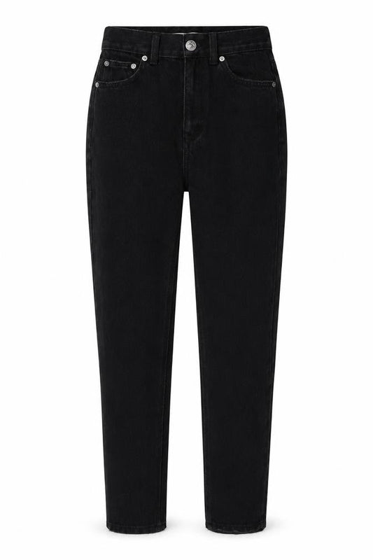 Womens UK Size 4 Pull&Bear Regular Fit Skinny Black Jeans